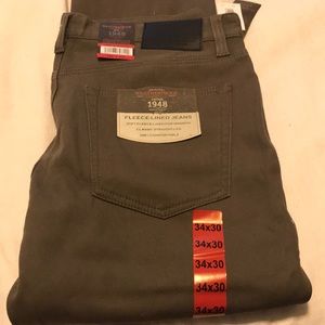 Fleece Lined Work Pants W34 L30